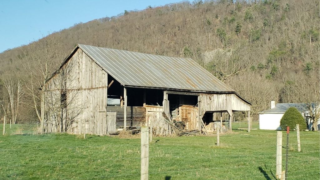 the old barn in PA