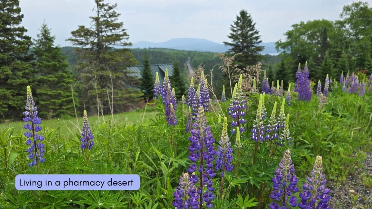 Most rural areas are living in a pharmacy desert.